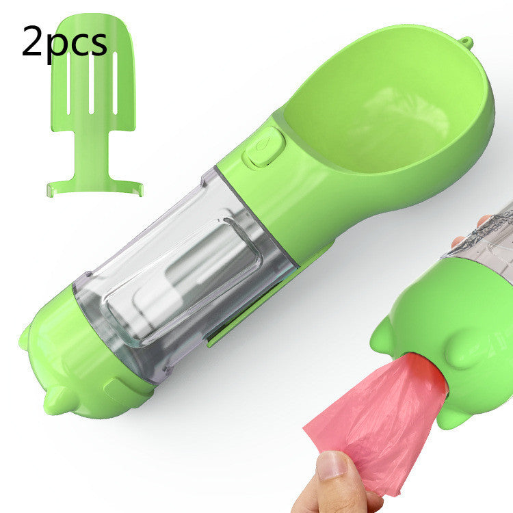 Feeder Bowl Garbage Bag Storage Portable Water Bottle