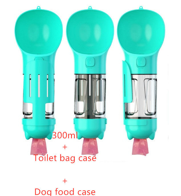 Feeder Bowl Garbage Bag Storage Portable Water Bottle
