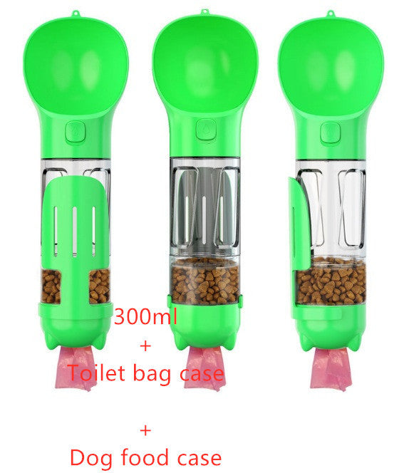 Feeder Bowl Garbage Bag Storage Portable Water Bottle