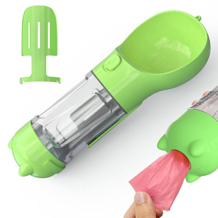 Feeder Bowl Garbage Bag Storage Portable Water Bottle