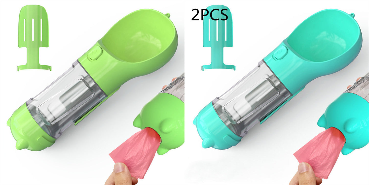 Feeder Bowl Garbage Bag Storage Portable Water Bottle