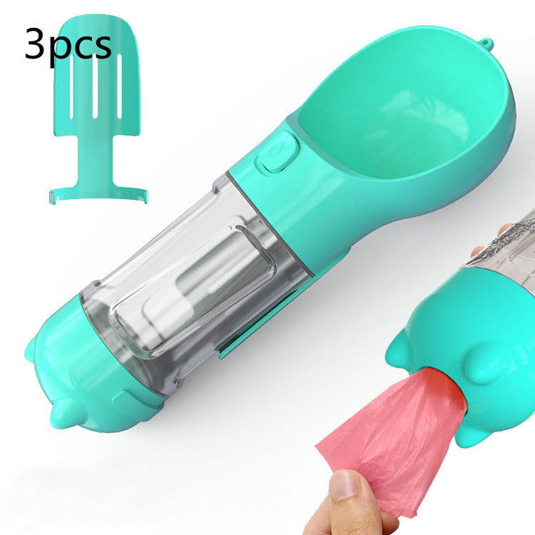 Feeder Bowl Garbage Bag Storage Portable Water Bottle