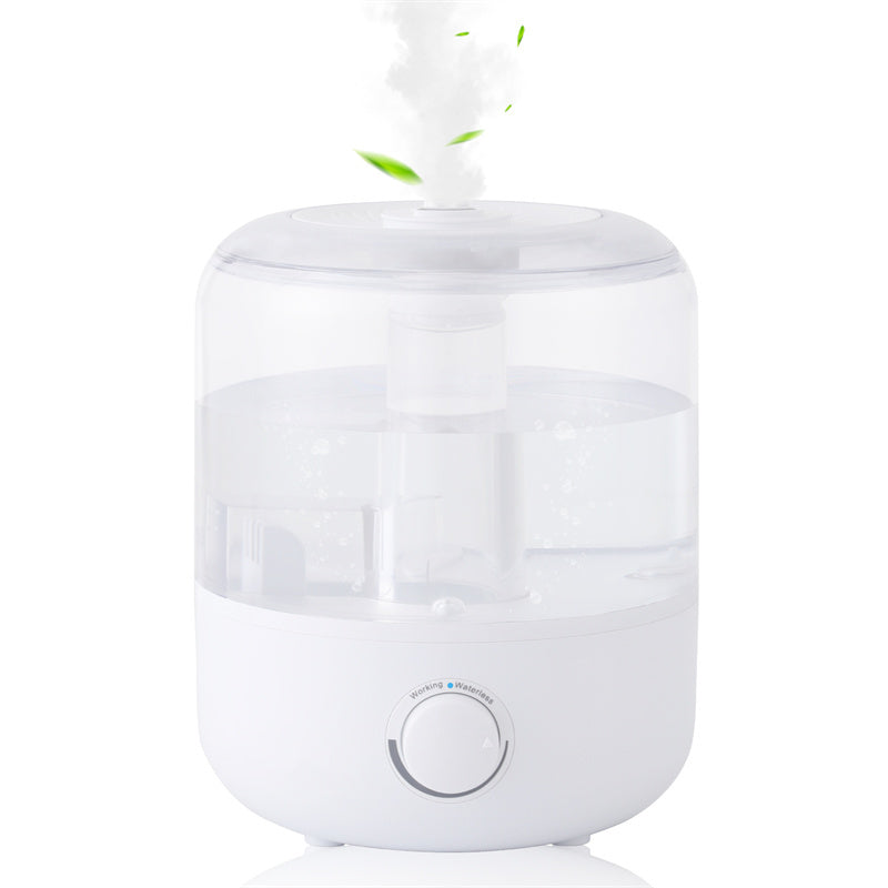 Ultrasonic Cool Mist Humidifier, Super Easy to Fill and Clean, Quiet Operation for Bedroom Home Baby & Plants, Auto Shut-off for Safety, 360° Rotating Nozzle, 3L