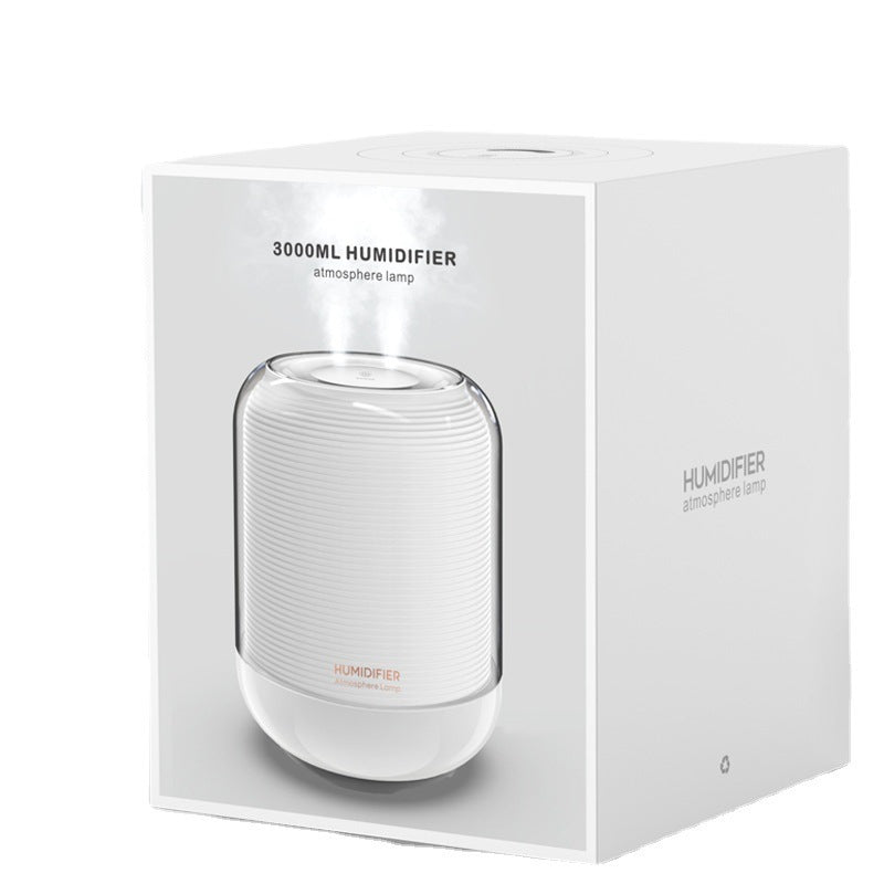 Cool Mist Humidifier, Easy to Fill and Clean, USB power mode, Quiet Operation for Bedroom, 3.0L