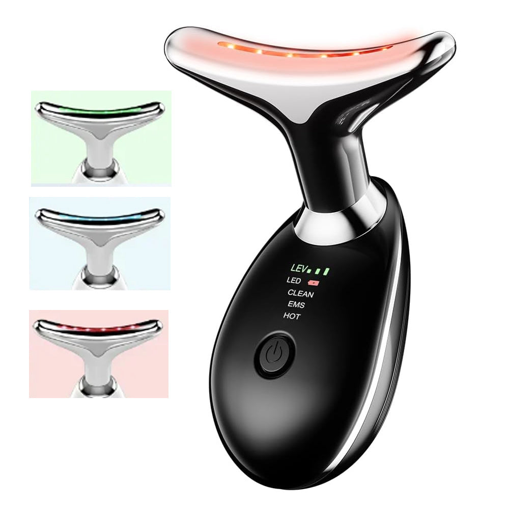 Neck Face Massager Skin Care Facial Massage Device With 3 Massage Modes For Skin Rejuvenation