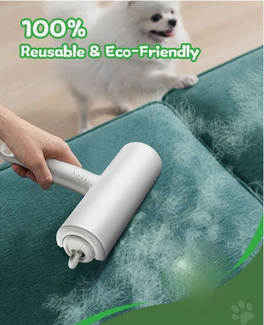 Hair Remover (reusable)- Pet Hair Roller for Cat, Couch, Furniture, Carpet and Bedding, Portable Lint Rollers