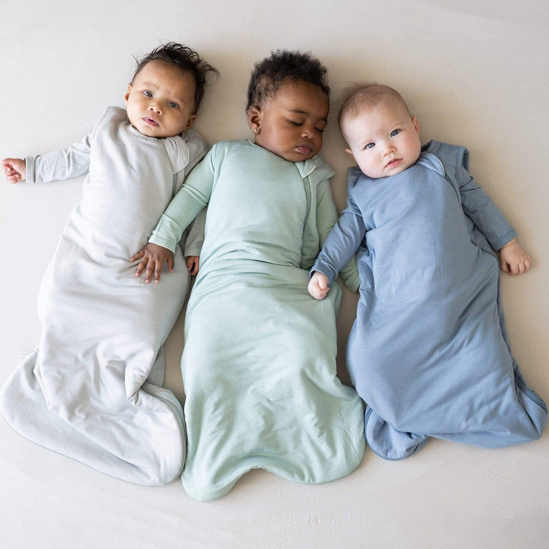 Supersoft Sleep Sack 0.5 TOG, Premium Bamboo Viscose Sleeping Bag Thin Baby Wearable Blanket 2-Way Zipper Sleepsacks