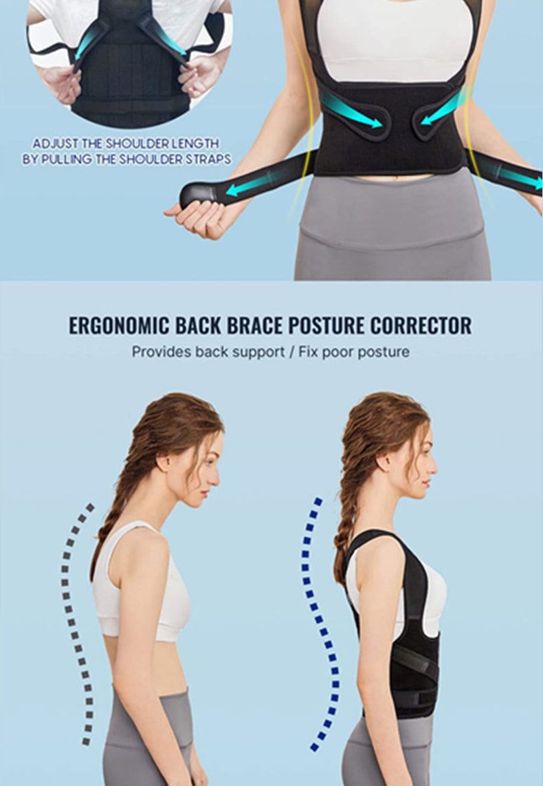 Poor Posture Fixer For IT people, Working Mum and Driver For Reducing Neck, Shoulder and Back Pain