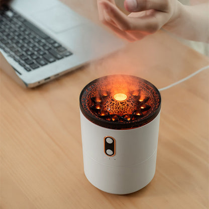 Creative Ultrasonic Essential Oil Humidifier Volcano Aromatherapy Machine Spray